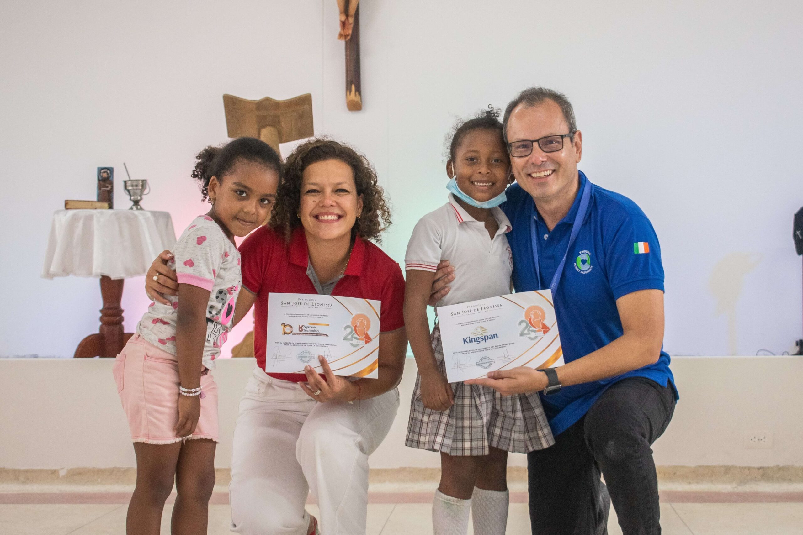 Proyecto social: Renovación del Salón Parroquial San José de Leonessa en Cartagena (Colombia)