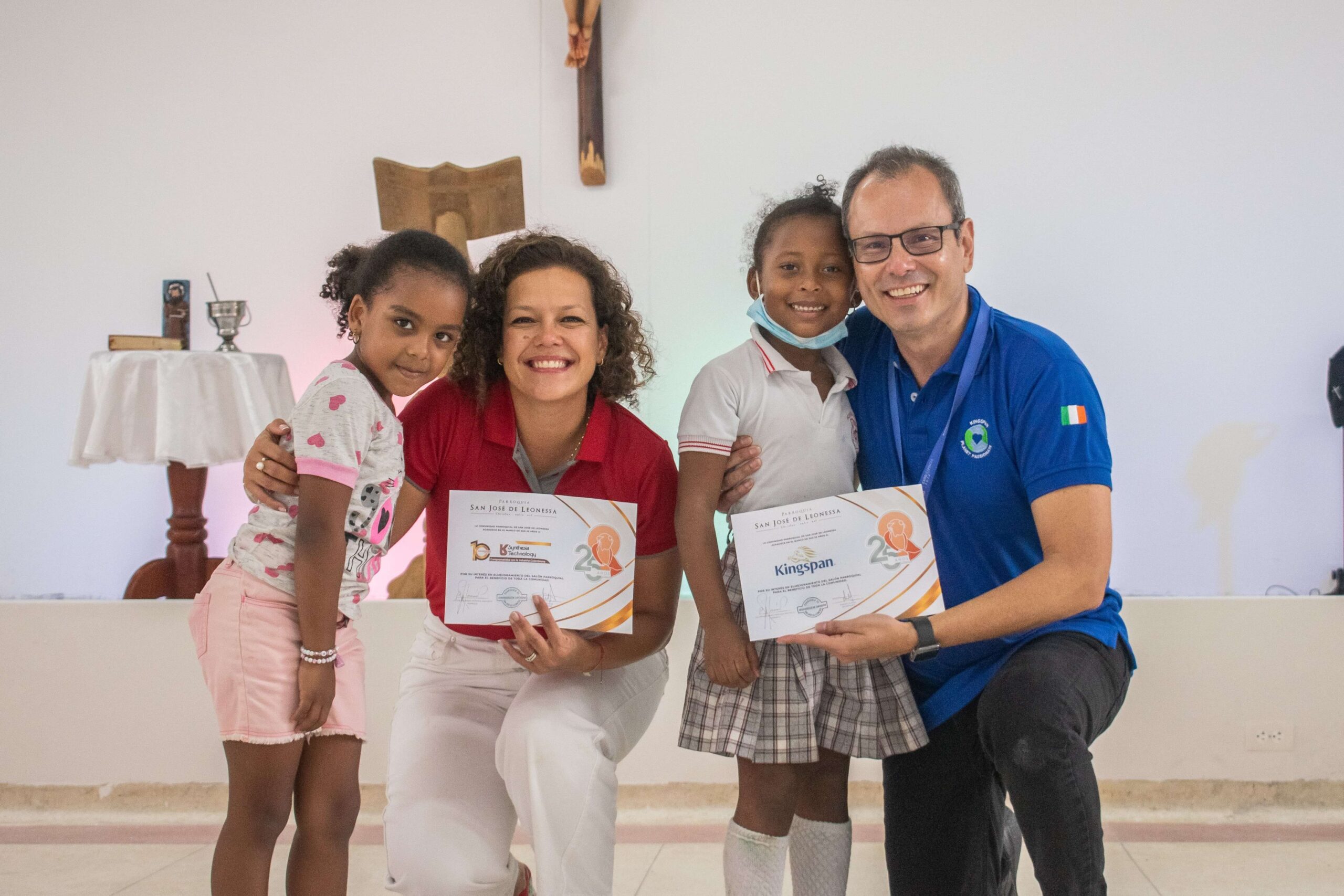 Projet social: Rénovation de la salle paroissiale San José de Leonessa à Carthagène des Indes (Colombie)